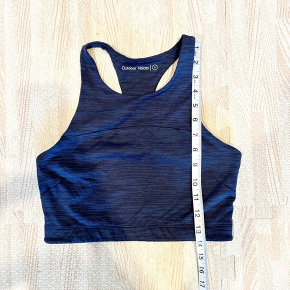 Outdoor Voices Move Free Crop Top Bra Size Small - Picture 7 of 7